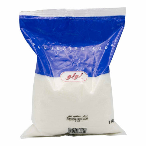 GETIT.QA- Qatar’s Best Online Shopping Website offers LULU PURE GRANULATED SUGAR 1KG at the lowest price in Qatar. Free Shipping & COD Available!