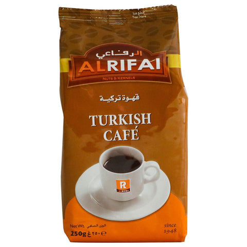 GETIT.QA- Qatar’s Best Online Shopping Website offers AL RIFAI TURKISH CAFE NUTS & KERNELS 250G at the lowest price in Qatar. Free Shipping & COD Available!