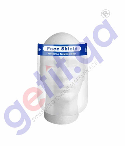 FACE SHIELD PROTECTIVE ISOLATION MASK