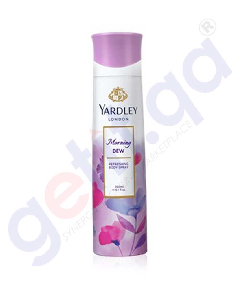 Yardley morning dew online review