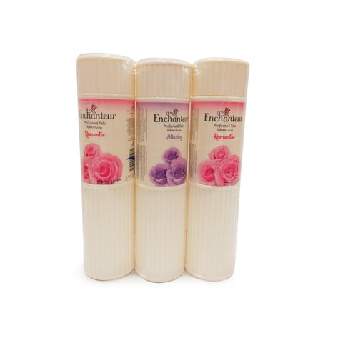 GETIT.QA- Qatar’s Best Online Shopping Website offers ENCHANTEUR PERFUMED TALC ASSORTED VALUE PACK 3 X 250 G at the lowest price in Qatar. Free Shipping & COD Available!