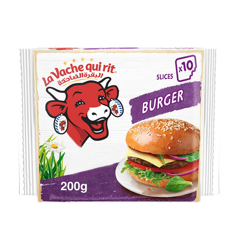 GETIT.QA- Qatar’s Best Online Shopping Website offers LA VACHE QUI RIT BURGER CHEESE SLICES 10 SLICES 200G at the lowest price in Qatar. Free Shipping & COD Available!