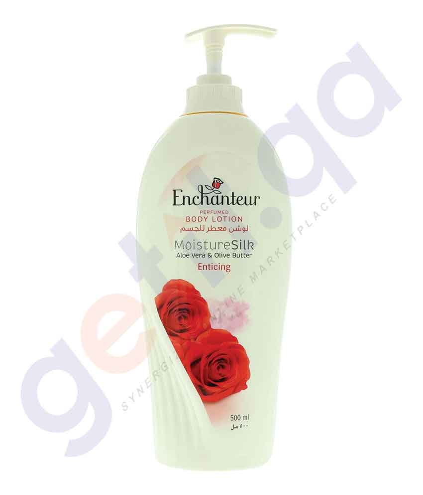 GETIT.QA BUY ENCHANTEUR ENTICING BODY LOTION ONLINE IN QATAR
