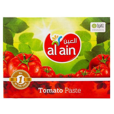 GETIT.QA- Qatar’s Best Online Shopping Website offers AL AIN TOMATO PASTE POUCH 25 X 70 G at the lowest price in Qatar. Free Shipping & COD Available!
