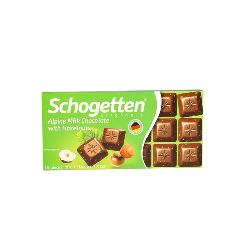 GETIT.QA- Qatar’s Best Online Shopping Website offers SCHOGETTEN ALPINE MILK WITH NUTS 100 G at the lowest price in Qatar. Free Shipping & COD Available!