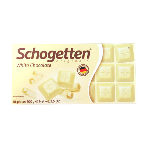 GETIT.QA- Qatar’s Best Online Shopping Website offers SCHOGETTEN WHITE CHOCOLATE 100G at the lowest price in Qatar. Free Shipping & COD Available!