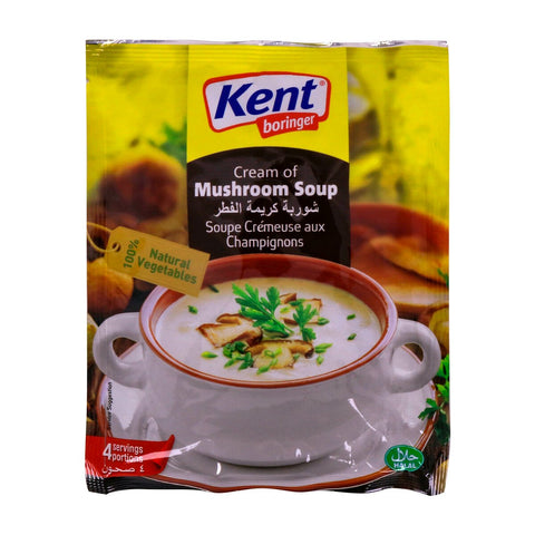 GETIT.QA- Qatar’s Best Online Shopping Website offers KENT BORINGER SOUP CREAM OF MUSHROOM 68G at the lowest price in Qatar. Free Shipping & COD Available!
