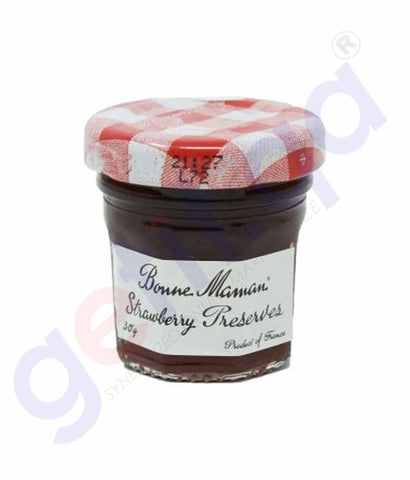 GETIT.QA | Buy Bonne Maman Strawberry Jam 30gm Price Online Doha Qatar