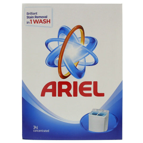 GETIT.QA- Qatar’s Best Online Shopping Website offers ARIEL WASHING POWDER CONCENTRATED REGULAR 3KG at the lowest price in Qatar. Free Shipping & COD Available!