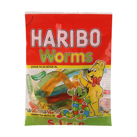 GETIT.QA- Qatar’s Best Online Shopping Website offers HARIBO WORMS CANDY 160 G at the lowest price in Qatar. Free Shipping & COD Available!