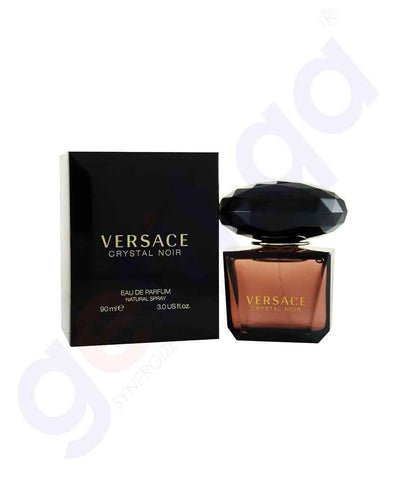 BUY VERSACE CRYSTAL NOIR EDP 90ML FOR WOMEN IN QATAR | HOME DELIVERY WITH COD ON ALL ORDERS ALL OVER QATAR FROM GETIT.QA