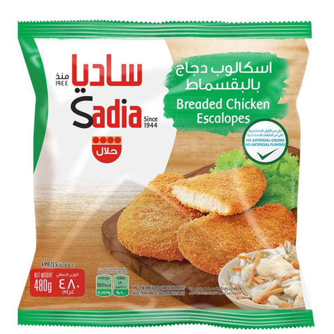 GETIT.QA- Qatar’s Best Online Shopping Website offers SADIA BREADED CHICKEN ESCALOPES 480 G at the lowest price in Qatar. Free Shipping & COD Available!