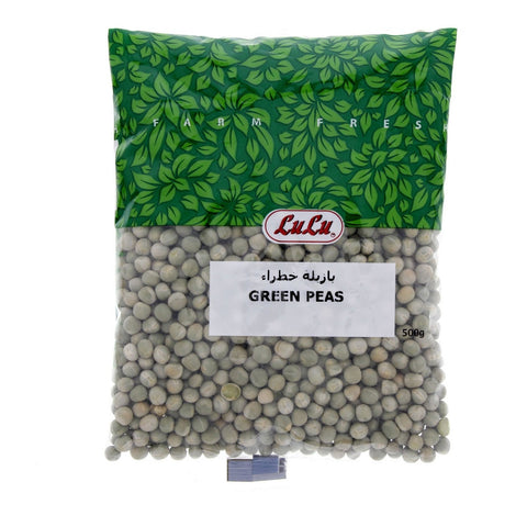 GETIT.QA- Qatar’s Best Online Shopping Website offers LULU GREEN PEAS 500G at the lowest price in Qatar. Free Shipping & COD Available!