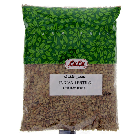 GETIT.QA- Qatar’s Best Online Shopping Website offers LULU INDIAN LENTILS (MUDHIRA) 500G at the lowest price in Qatar. Free Shipping & COD Available!