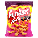 GETIT.QA- Qatar’s Best Online Shopping Website offers MAMEE FUNKEES WACKY BBQ CORN SNACKS 60 G at the lowest price in Qatar. Free Shipping & COD Available!