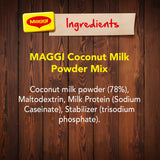 GETIT.QA- Qatar’s Best Online Shopping Website offers MAGGI COCONUT MILK POWDER 300G at the lowest price in Qatar. Free Shipping & COD Available!