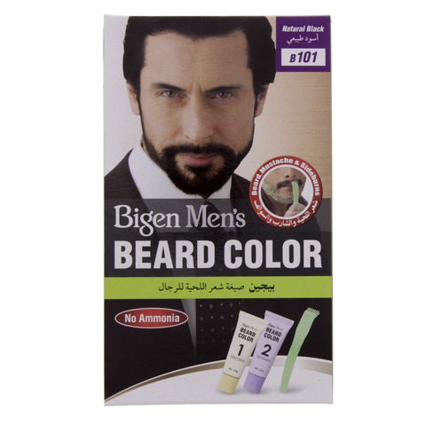 GETIT.QA- Qatar’s Best Online Shopping Website offers BIGEN MEN'S BEARD COLOUR NATURAL BLACK 1 PKT at the lowest price in Qatar. Free Shipping & COD Available!