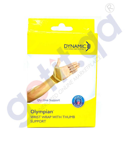 GETIT.QA | Buy Dynamic Olympian Wrist Wrap Thumb Support in Doha Qatar