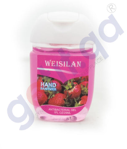 GETIT.QA | Buy Weisilan Strawberry Hand Sanitizer Gel 29ml Doha Qatar
