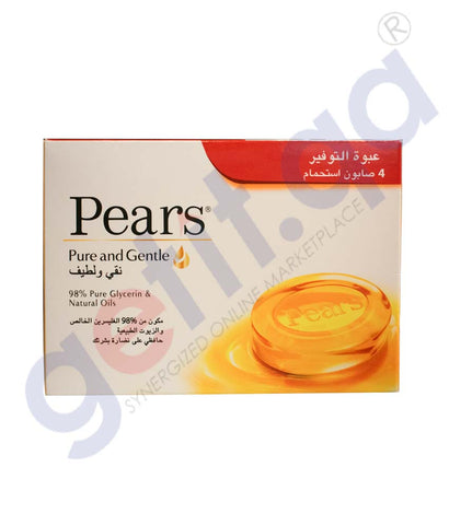 Buy Pears Pure & Gentle Soap 4x125g Online Doha Qatar
