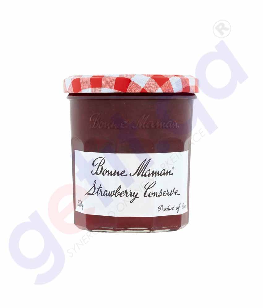 Buy Bonne Maman Strawberry Jam 370gm Online in Doha Qatar