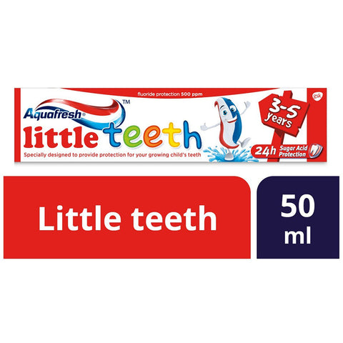 GETIT.QA- Qatar’s Best Online Shopping Website offers Aquafresh Little Teeth Toothpaste 50ml at lowest price in Qatar. Free Shipping & COD Available!