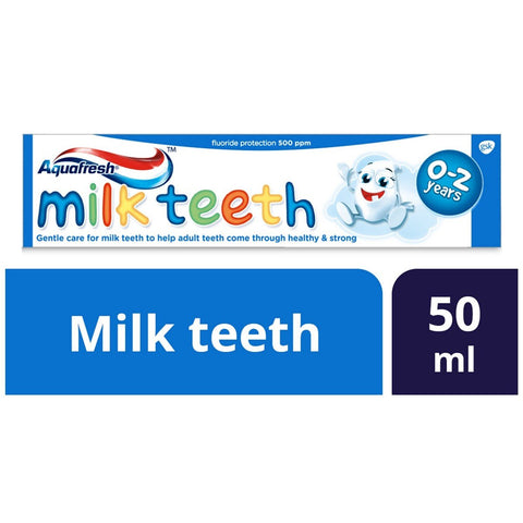 GETIT.QA- Qatar’s Best Online Shopping Website offers AQUAFRESH MILK TEETH TOOTHPASTE 50 ML at the lowest price in Qatar. Free Shipping & COD Available!