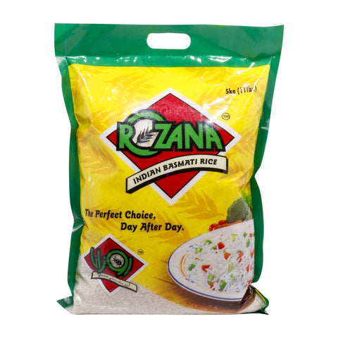 GETIT.QA- Qatar’s Best Online Shopping Website offers ROZANA INDIAN BASMATI RICE 5KG at the lowest price in Qatar. Free Shipping & COD Available!