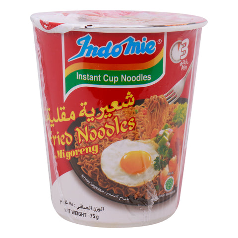 GETIT.QA- Qatar’s Best Online Shopping Website offers INDOMIE FRIED MI GORENG INSTANT CUP NOODLES 75G at the lowest price in Qatar. Free Shipping & COD Available!