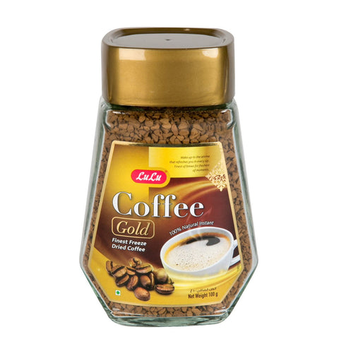 GETIT.QA- Qatar’s Best Online Shopping Website offers LULU COFFEE GOLD 100 G at the lowest price in Qatar. Free Shipping & COD Available!