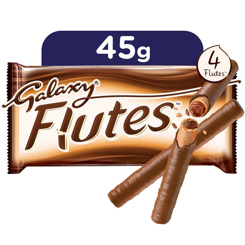 GETIT.QA- Qatar’s Best Online Shopping Website offers GALAXY FLUTES CHOCOLATE FINGERS 45G at the lowest price in Qatar. Free Shipping & COD Available!