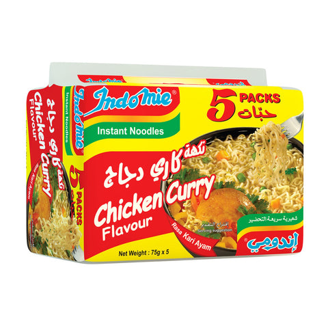 GETIT.QA- Qatar’s Best Online Shopping Website offers INDOMIE INSTANT NOODLES CHICKEN CURRY FLAVOUR 5 PACKETS at the lowest price in Qatar. Free Shipping & COD Available!