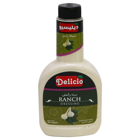 GETIT.QA- Qatar’s Best Online Shopping Website offers DELICIO RANCH DRESSING 532ML at the lowest price in Qatar. Free Shipping & COD Available!