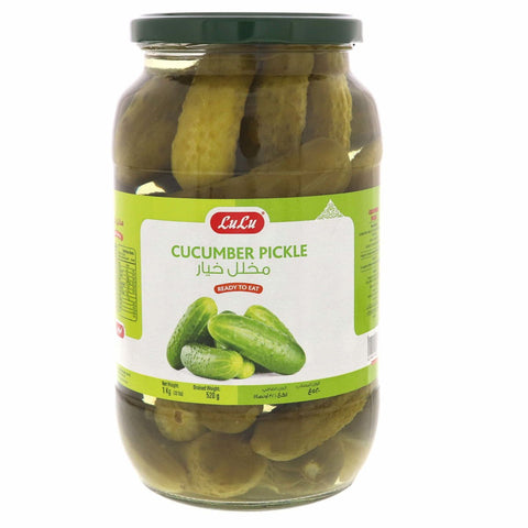 GETIT.QA- Qatar’s Best Online Shopping Website offers LULU CUCUMBER PICKLE 1 KG at the lowest price in Qatar. Free Shipping & COD Available!