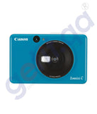 Buy Canon Zoemini C Seaside Blue Camera with Printer Online Doha Qatar