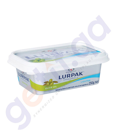 BUY BEST PRICED LURPAK SPREADABLE WITH OLIVE 250GM ONLINE IN QATAR