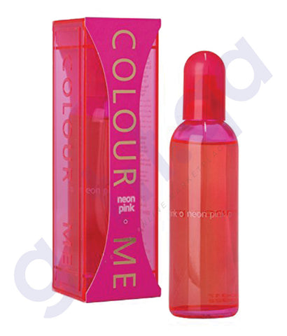 BUY MILTON LLYOD COLOUR ME NEON PINK EDT 100ML FOR WOMEN IN QATAR