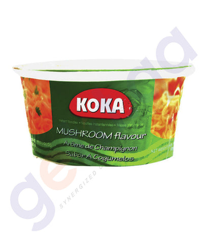BUY BEST PRICED KOKA BOWL NOODLES MUSHROOM 90GM ONLINE IN QATAR