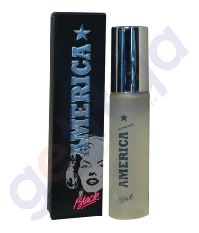 BUY AMERICA WOMAN BLACK EDT 50ML FOR WOMEN ONLINE IN QATAR
