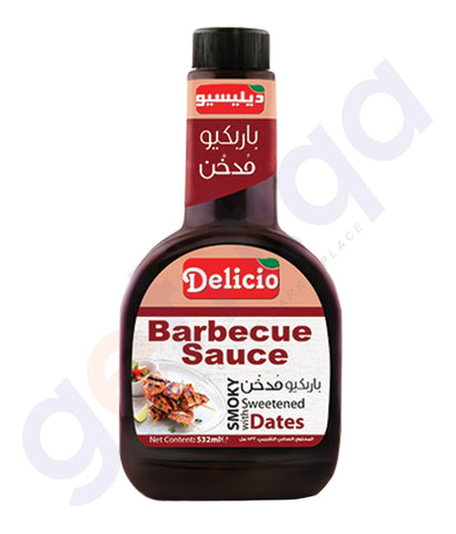 BUY BEST PRICED DELICIO SMOKY BBQ SAUCE 532GML IN QATAR
