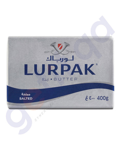 BUY BEST PRICED LURPAK BUTTER SALTED 400GM ONLINE IN QATAR