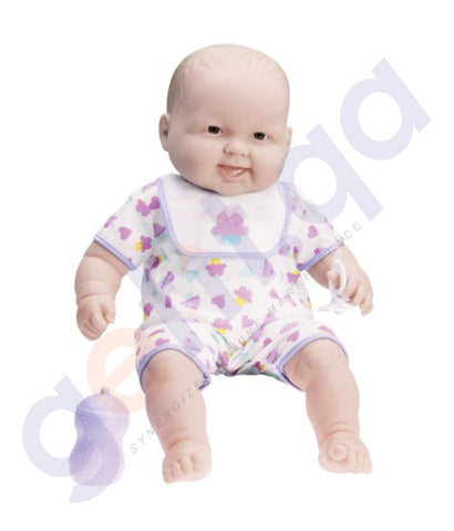 BUY JC TOYS 20" LOTS TO CUDDLE BABIES WITH BOLD MOLD MILK BOTTLE - 35009 IN QATAR