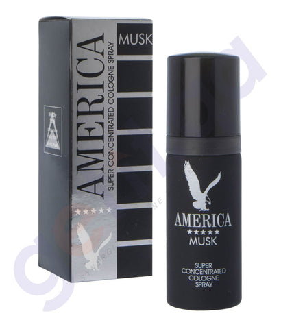 MILTON LLYOD AMERICA MUSK COLOGNE  FOR MEN 50ML