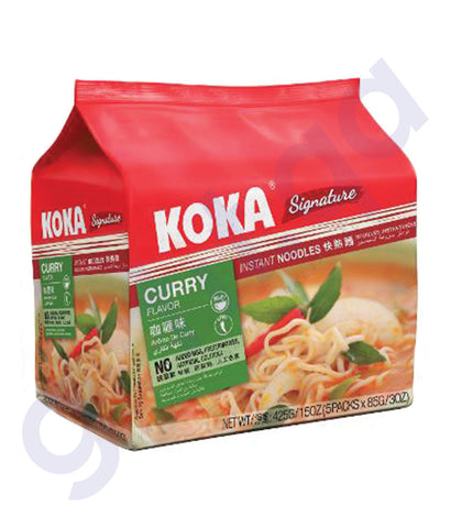 BUY BEST PRICED KOKA M/PACK NOODLES CURRY 85GM IN QATAR