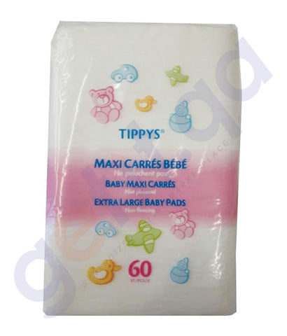 TIPPY'S - BABY PADS MAXI SQUARE 60X