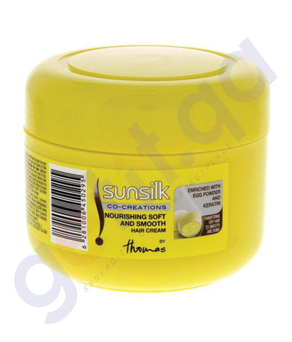 BUY SUNSILK 175ML DREAM SOFT & SMOOTH HAIR CREAM (EGG) IN DOHA QATAR