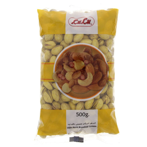 GETIT.QA- Qatar’s Best Online Shopping Website offers LULU USA PISTA ROASTED LEMON 500G at the lowest price in Qatar. Free Shipping & COD Available!