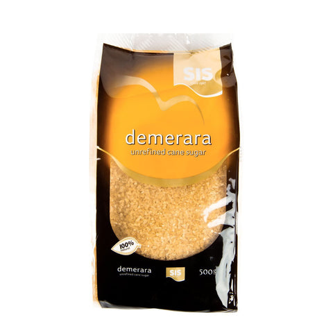 GETIT.QA- Qatar’s Best Online Shopping Website offers SIS DEMERARA UNREFINED CANE SUGAR 500G at the lowest price in Qatar. Free Shipping & COD Available!