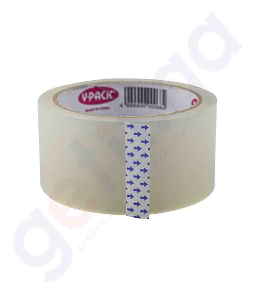 Buy V-Pack Bopp Clear Tape 2-Y50 Price Online Doha Qatar