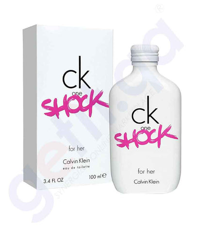 BUY CALVIN KLEIN SHOCK EDT 100ML FOR WOMEN IN QATAR | HOME DELIVERY WITH COD ON ALL ORDERS ALL OVER QATAR FROM GETIT.QA